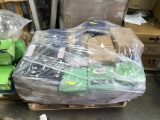 Pallet of approx. 50 boxes galvanized steel plywood clips
