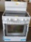 NEW GE WHITE ELECTRIC STOVE/RANGE DAMAGED IN SHIPPING