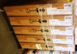 PALLET OF 5 NEW SLOAN TWIN HEADBOARDS AND FOOT BOARDS