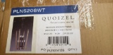 LOT OF 5 NEW QUOIZEL PLN5208WT LIGHT FIXTURES