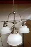 LOT OF 7 NEW ASH19400N 3 LIGHT CHANDELIER