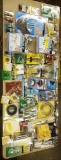 LOT OF APPROX. 200 NEW PKGS PLUMBING HARDWARE