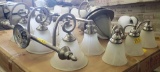 LOT OF 5 DISPLAY LIGHT FIXTURES