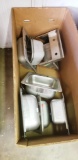 LOT OF 9 STAINLESS STEEL SINKS