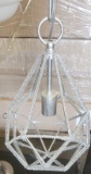 LOT OF 5 HANGING DISPLAY LIGHT FIXTURES