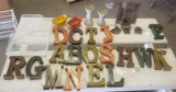 NEW DECOR ITEMS METAL LETTERS AND MORE!