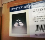 4 NEW QUOIZEL PMT1714EK LIGHT FIXTURES