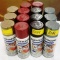 14 CANS RUSTOLEUM HAMMERED SPRAY PAINT