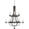 LARGE SAVOY HOUSE RECLAIMED WOOD CHANDELIER