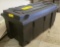 USED BLACK HARD PLASTIC TOOL / STORAGE BOX