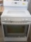 USED GE WHITE GAS RANGE - CUSTOMER RETURN