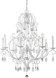 2 NEW FEISS 8 LIGHT CHANDELIERS
