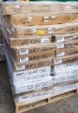 PALLET OF 21 BOXES OF NEW CABINETS