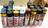 24 CANS RUSTOLEUM SPRAY PAINT