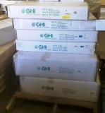 6 BOXES OF NEW GHI CABINETS
