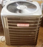 NEW GOODMAN A/C CONDENSER UNIT DAMAGED IN SHIPPING