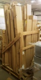 TALL WOOD CRATE OF APPROX. 50 SETS OF CHAMPION BLINDS