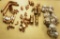 LOT OF COPPER PLUMBING PARTS AND HARDWARE