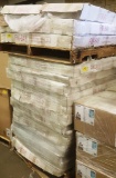 PALLET OF 16 BOXES OF NEW, IN THE BOX, SHAKER FLORAL WHITE CABINETS, 15-FW-B48 AND 1-FW-B42