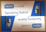 LOT OF 4 NEW AERO CLEANSE SANITIZING STATIONS FOR AEROCLEANSE 1 GALLON SANITIZER REFILLS