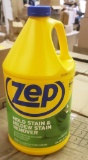 LOT OF 12 GALLONS OF ZEP MOLD STAIN MILDEW STAIN REMOVER