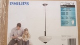 LOT OF 3 NEW PHILIPS TC0026715 VECCIA 2-LIGHT OILED BRONZE PENDANT LIGHT FIXTURES