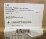 LOT OF 8 NEW COVID ACRYLIC SHIELDS 24