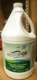 8 NEW GALLONS OF RESTOROX - CLEANS, KILLS AND PREVENTS MOLD & MILDEW