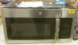 NEW GE STAINLESS STEEL MICROWAVE DAMAGED IN SHIPPING