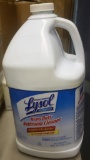 BOX OF 4 x 1 GALLON JUGS LYSOL HEAVY DUTY BATHROOM CLEANER