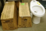 LOT OF 3 GERBER TOILET BASES - 2 NEW IN BOXES, 1 WITHOUT BOX