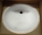 LOT OF 2 KOHLER WHITE 2210-G-0 SINKS