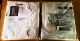 LOT OF 48 NEW FOCUS HOSPITALITY HOOKLESS SHOWER CURTAINS