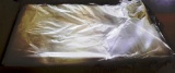 24 NEW WHITE FLAT KING SHEETS, SOBEL WESTEX