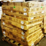 PALLET OF 11 BOXES OF NEW CHARLESTON WHITE CABINETS