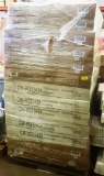 PALLET OF 26 BOXES OF NEW CHARLESTON WHITE CABINETS