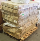 PALLET OF 8 BOXES NEW SHAKER GRAY CABINETS