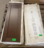 LOT OF 11 BOXES OF NEW SHAKER ESPRESSO CABINET PANELS