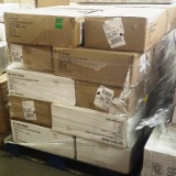 PALLET OF 25 BOXES OF NEW GSK WHITE FACE MASKS