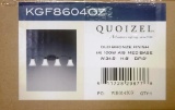 LOT OF 8 NEW QUOIZEL KGF8604OZ LIGHT FIXTURES