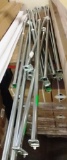 15 METAL EXPANDING CLOSET RODS