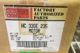 1 NEW HC 33GE 235 MOTOR - 1/10 HP