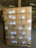 PALLET OF 42 BOXES OF ENVIROGUARD WHITE SHOE COVERS