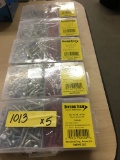 5 NEW PLASTIC ANCHOR KITS & 1 PLUMBING O-RING ASSORTMENT