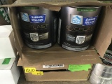 LOT OF 8 GALLONS HGTV HOME EXTERIOR SATIN PAINT