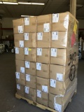 PALLET OF 48 BOXES OF ENVIROGUARD HEAVY DUTY WHITE SHOE COVERS