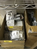 LOT OF OUTLET COVERS, WALL PLATES, SWITCHES AND SWITCH PLATES/COVERS