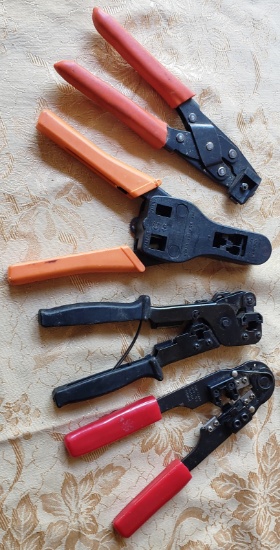 LOT OF 4 CRIMPERS