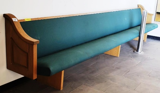 APPROX. 14FT CHURCH PEW