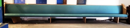 APPROX. 19FT CHURCH PEW
